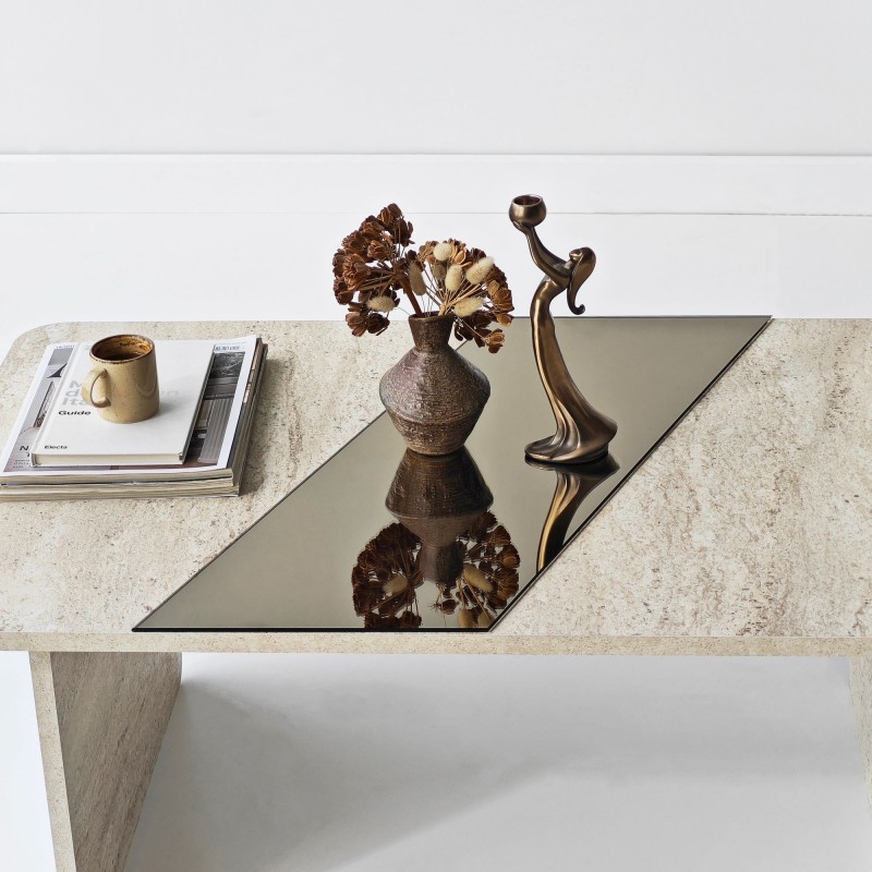 Coffee Table Favorite - Bronzie, Travertine Bronzie
Travertine