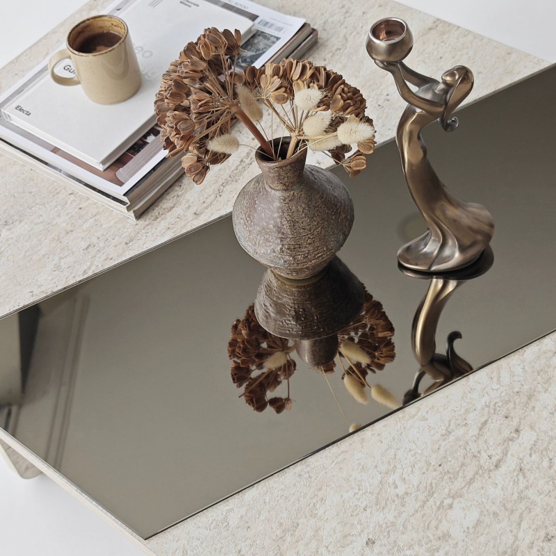 Coffee Table Favorite - Bronzie, Travertine Bronzie
Travertine
