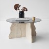 Coffee Table Butterfly - Travertine, Fume Travertine
Fume