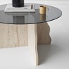 Coffee Table Butterfly - Travertine, Fume Travertine
Fume