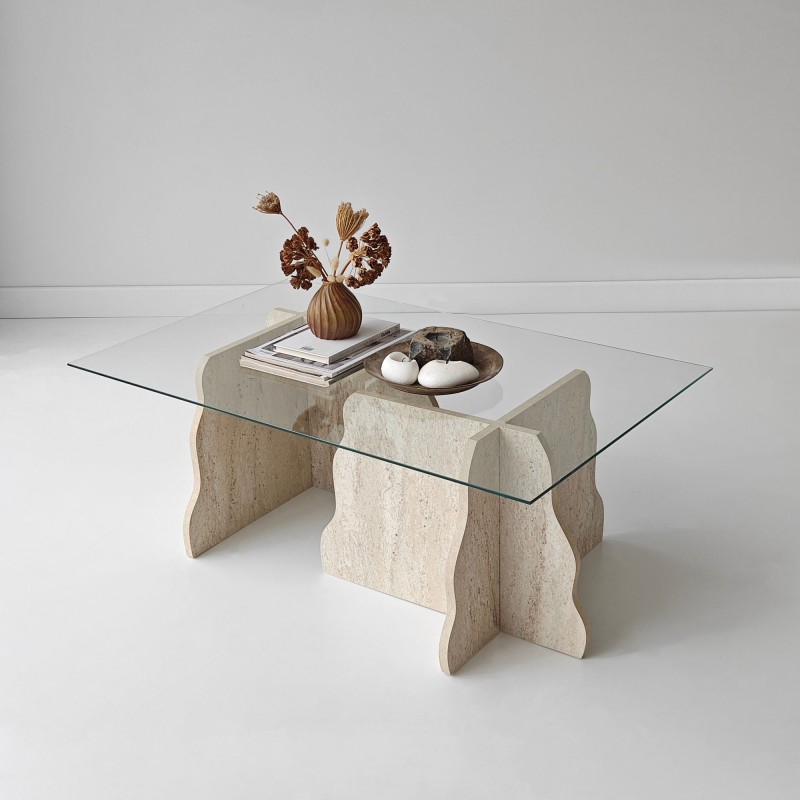 Coffee Table Canyon - Travertine, Transparent Travertine
Transparent