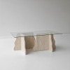 Coffee Table Canyon - Travertine, Transparent Travertine
Transparent