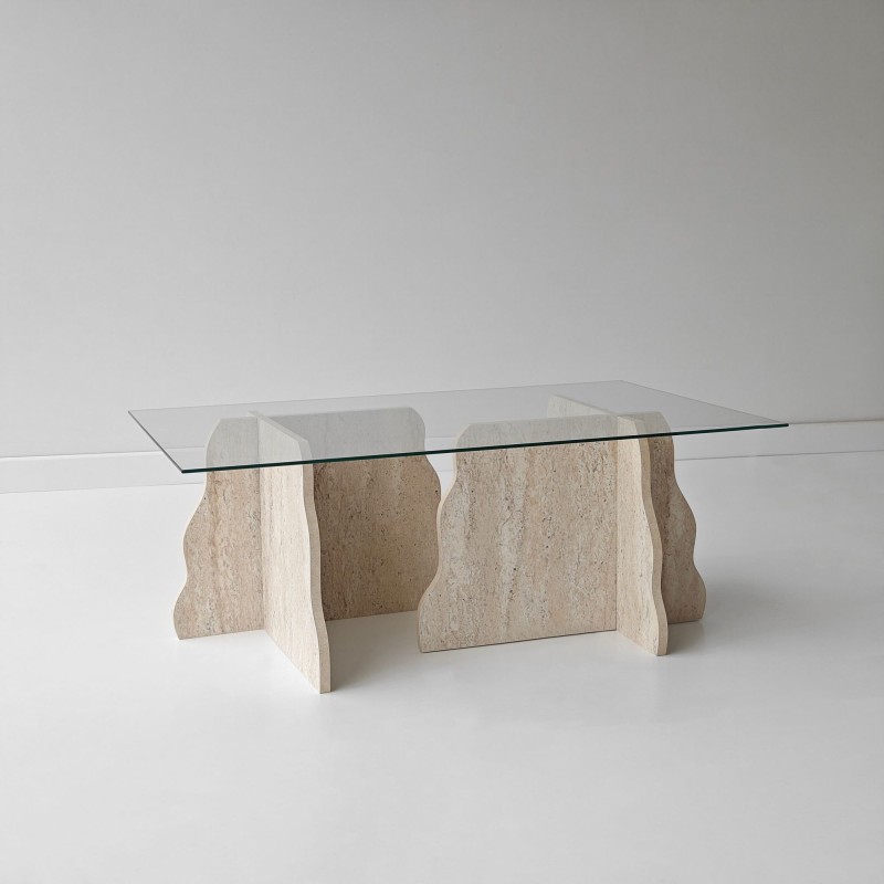Coffee Table Canyon - Travertine, Transparent Travertine
Transparent
