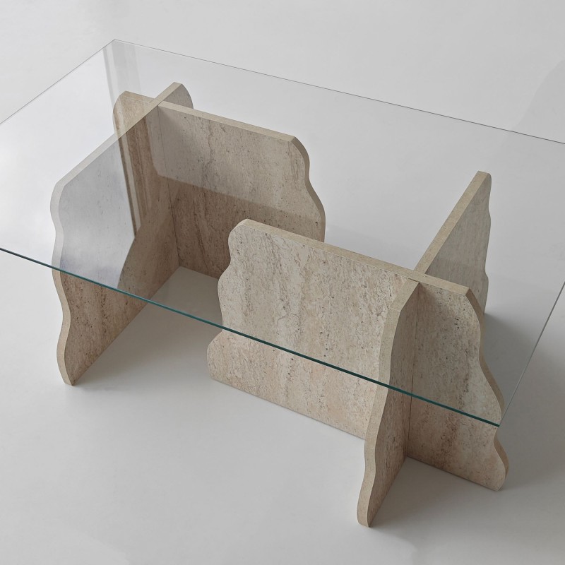 Coffee Table Canyon - Travertine, Transparent Travertine
Transparent