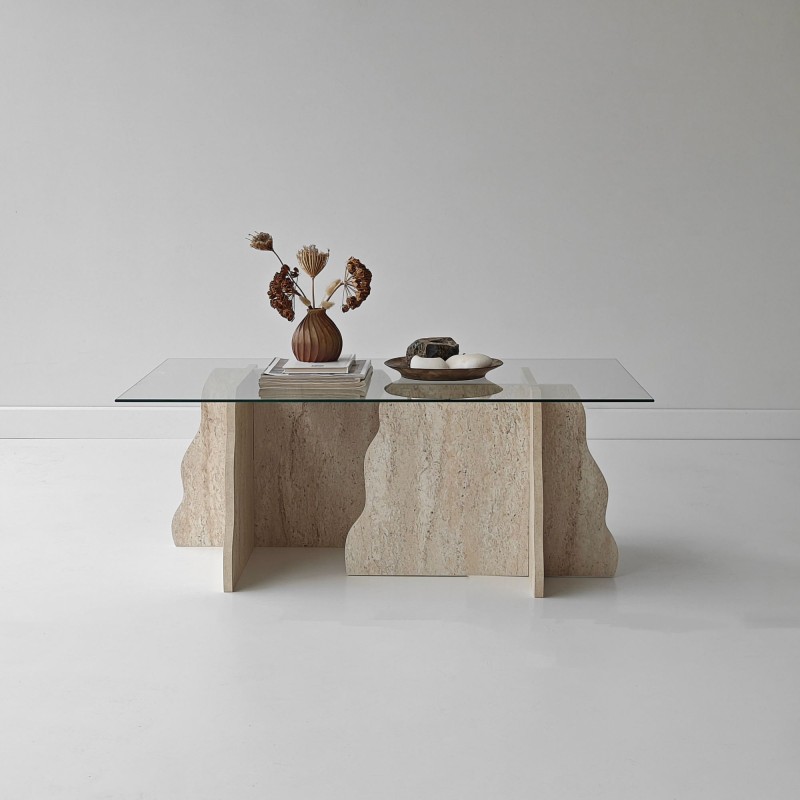 Coffee Table Canyon - Travertine, Transparent Travertine
Transparent