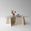 Coffee Table Canyon - Travertine, Transparent Travertine
Transparent
