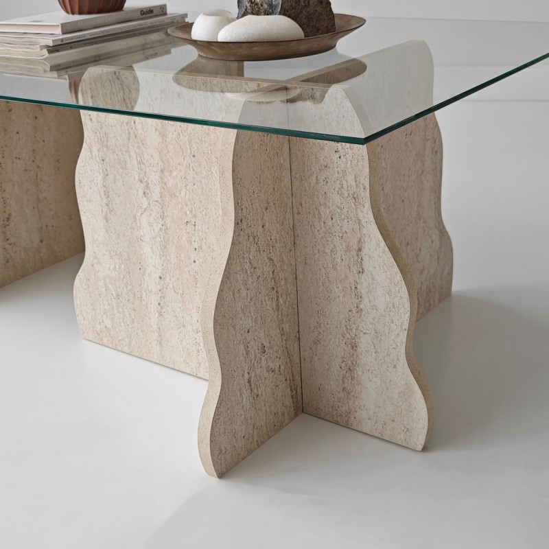 Coffee Table Canyon - Travertine, Transparent Travertine
Transparent