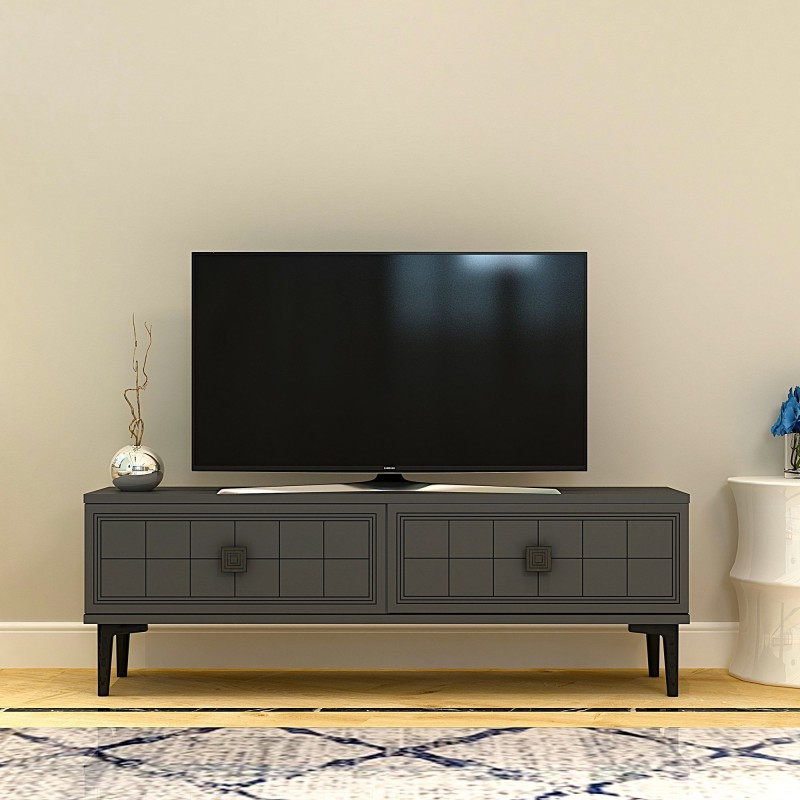 TV Stand Yuka 120 - Anthracite Anthracite