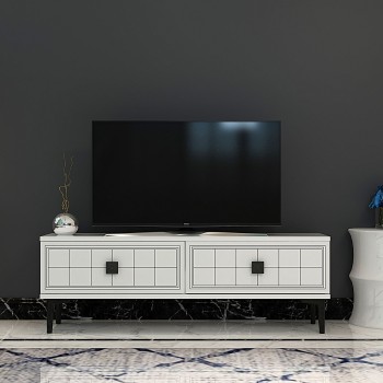 TV Stand Yuka 120 - White White