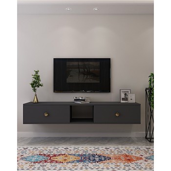 TV Stand Zuzu 150 - Anthracite Anthracite