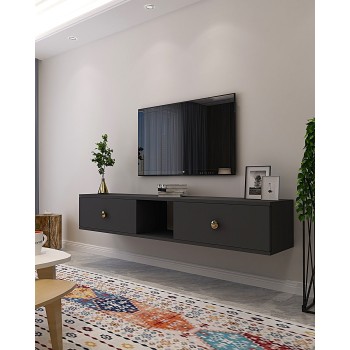 TV Stand Zuzu 150 - Anthracite Anthracite