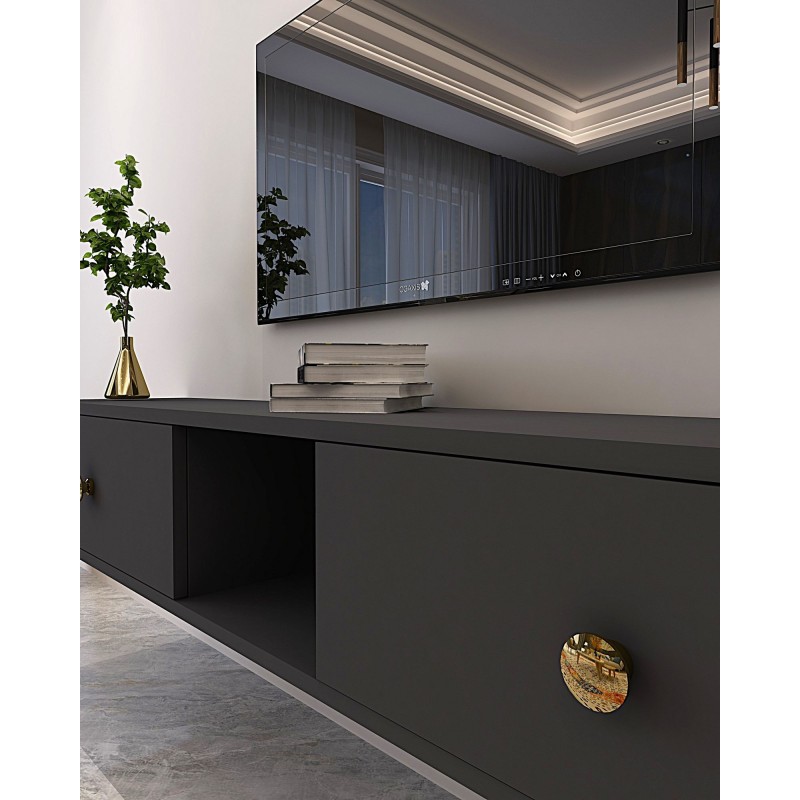 TV Stand Zuzu 150 - Anthracite Anthracite