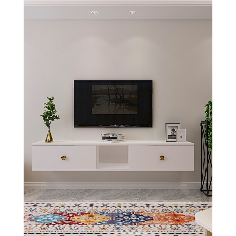 TV Stand Zuzu 150 - White White