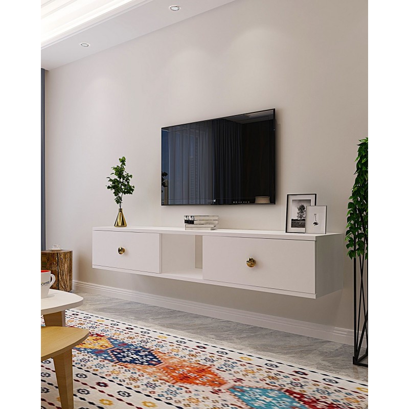 TV Stand Zuzu 150 - White White