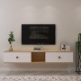 TV Stand Zuzu 150 - Sapphire Oak, White Sapphire Oak
White