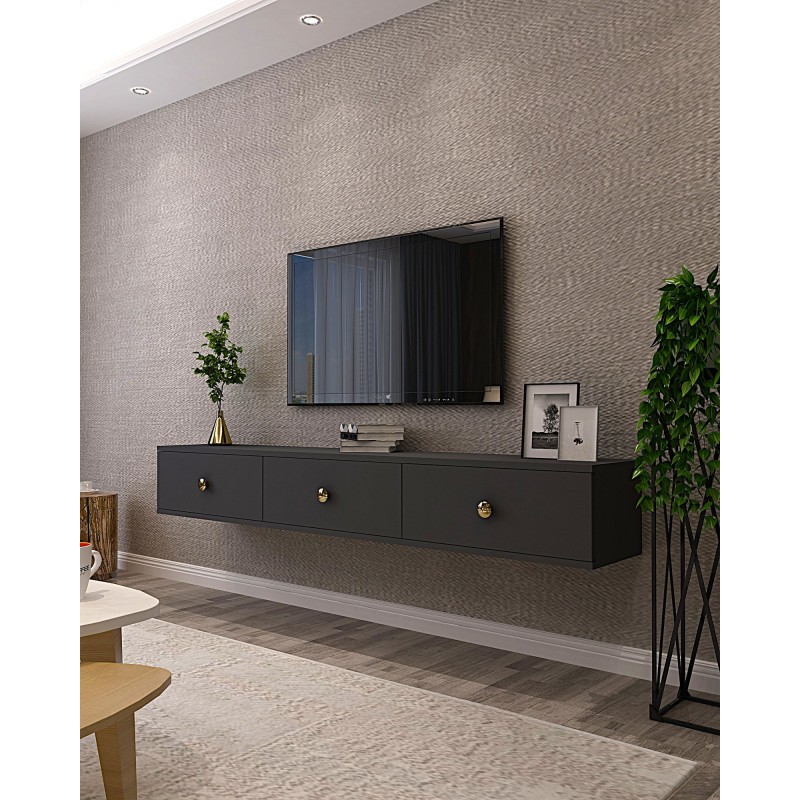 TV Stand Zuzu 180 - Anthracite Anthracite