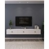 TV Stand Zuzu 180 - White White