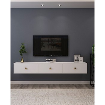TV Stand Zuzu 180 - White White