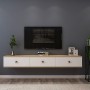 TV Stand Zuzu 180 - Sapphire Oak, White Sapphire Oak
White