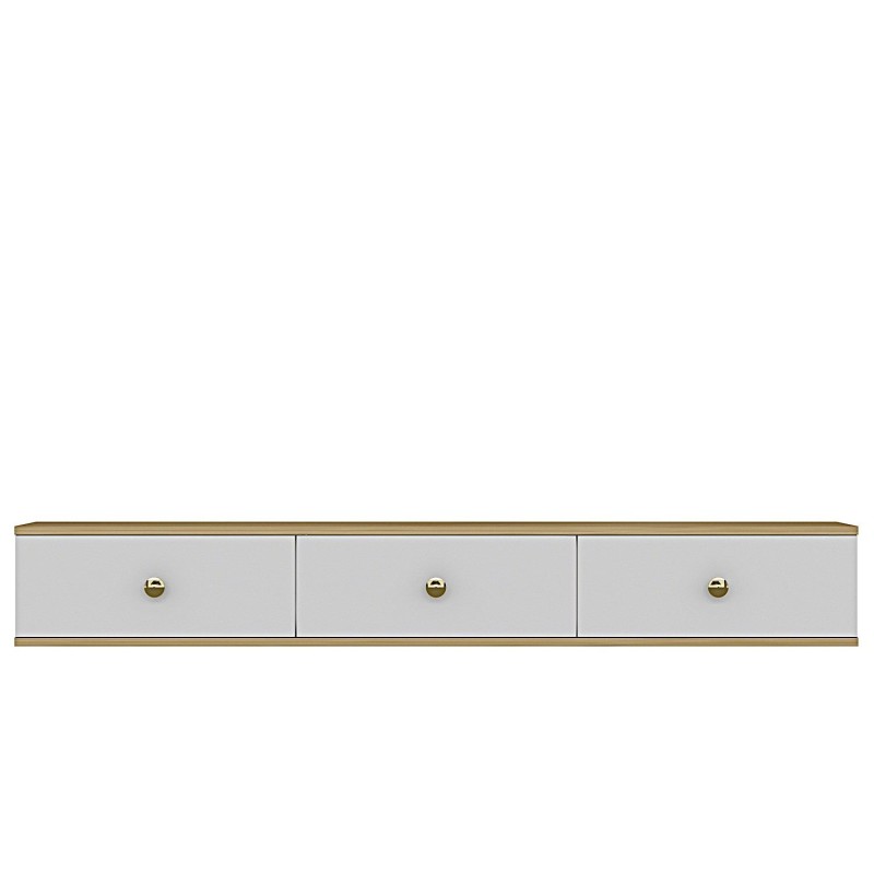 TV Stand Zuzu 180 - Sapphire Oak, White Sapphire Oak
White
