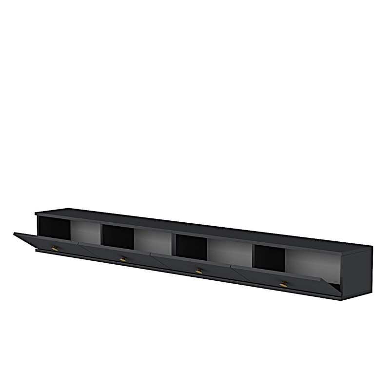 TV Stand Zuzu Double - Anthracite Anthracite