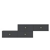 TV Stand Zuzu Double - Anthracite Anthracite