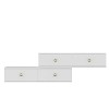 TV Stand Zuzu Double - White White
