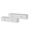TV Stand Zuzu Double - White White