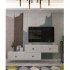 TV Stand Zuzu Double - White White