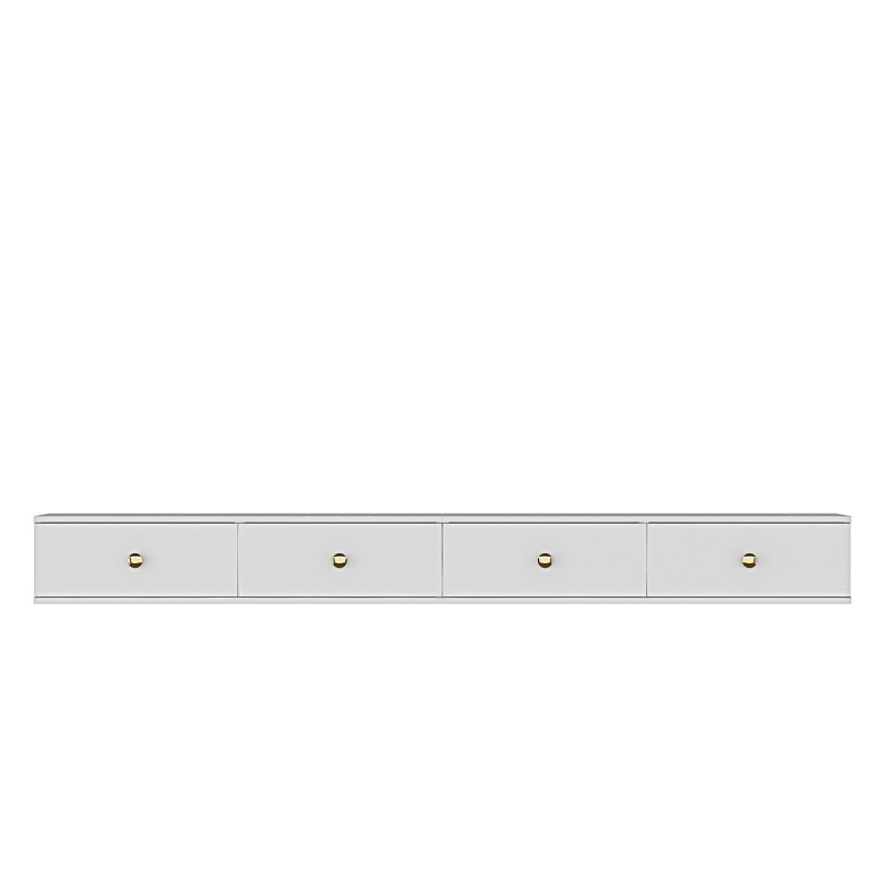 TV Stand Zuzu Double - White White