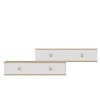 TV Stand Zuzu Double - Sapphire Oak, White Sapphire Oak
White