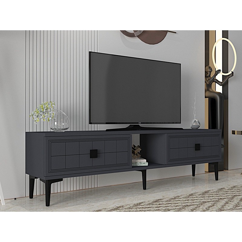 TV Stand Yuka 150 - Anthracite Anthracite