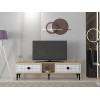 TV Stand Yuka 150 - Sapphire Oak, White Sapphire Oak
White