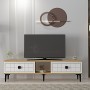 TV Stand Yuka 150 - Sapphire Oak, White Sapphire Oak
White