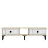 TV Stand Yuka 150 - Sapphire Oak, White Sapphire Oak
White