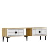 TV Stand Yuka 150 - Sapphire Oak, White Sapphire Oak
White