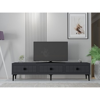 TV Stand Yuka 180 - Anthracite Anthracite