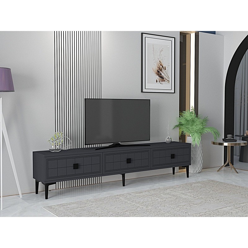TV Stand Yuka 180 - Anthracite Anthracite