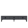 TV Stand Yuka 180 - Anthracite Anthracite