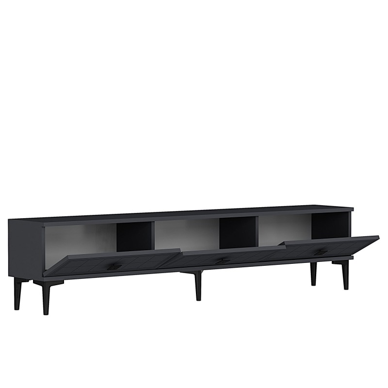 TV Stand Yuka 180 - Anthracite Anthracite