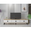 TV Stand Yuka 180 - Sapphire Oak, White Sapphire Oak
White
