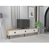 TV Stand Yuka 180 - Sapphire Oak, White Sapphire Oak
White