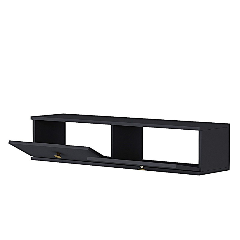 TV Stand Zuzu 120 - Anthracite, Gold Anthracite
Gold