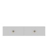 TV Stand Zuzu 120 - White, Gold White
Gold