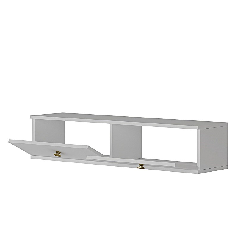 TV Stand Zuzu 120 - White, Gold White
Gold