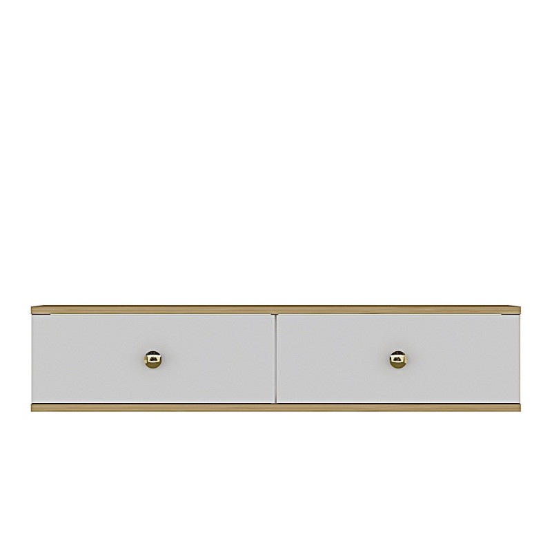 TV Stand Zuzu 120 - Sapphire Oak, White, Gold Sapphire Oak
White
Gold