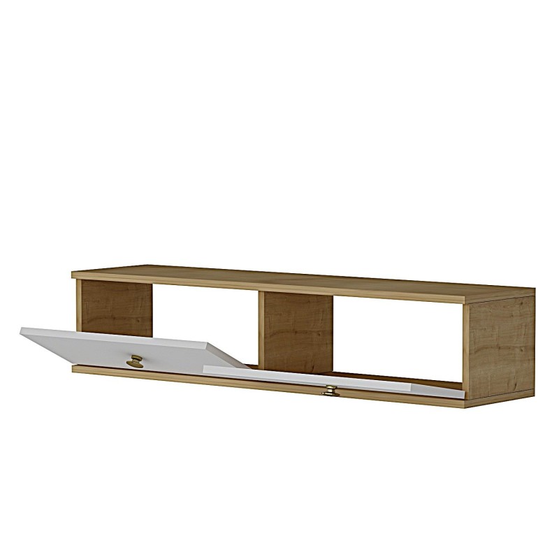 TV Stand Zuzu 120 - Sapphire Oak, White, Gold Sapphire Oak
White
Gold