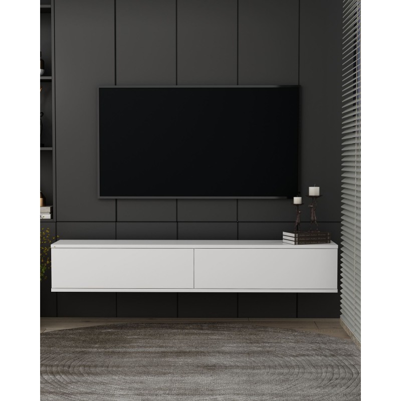 TV Stand Aris - White White