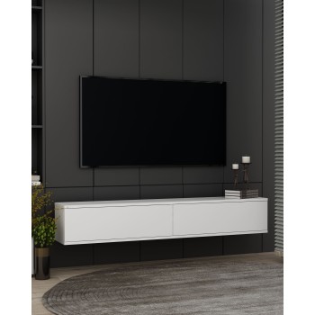 TV Stand Aris - White White