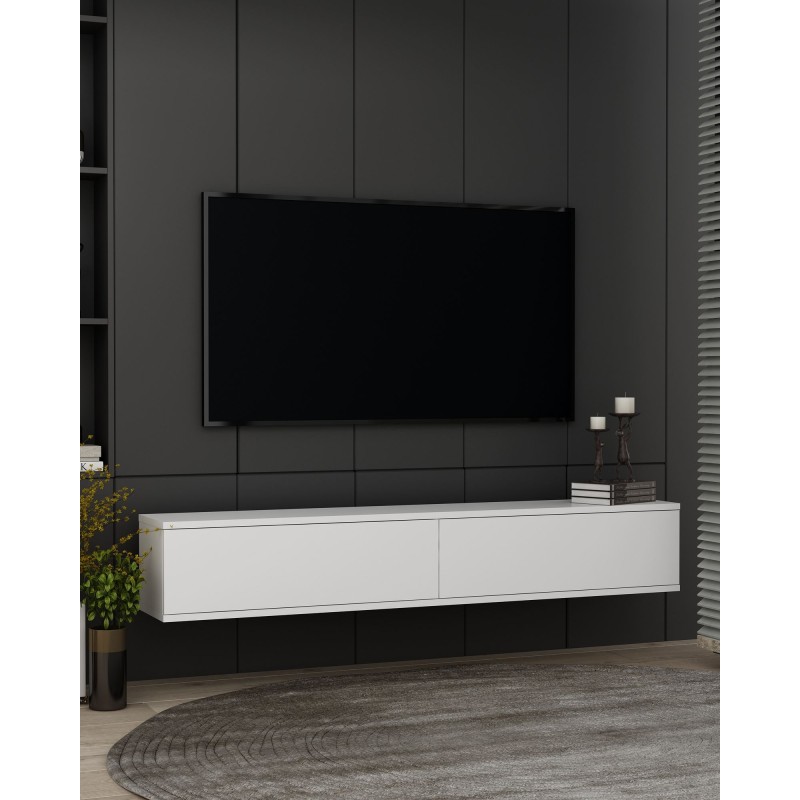 TV Stand Aris - White White